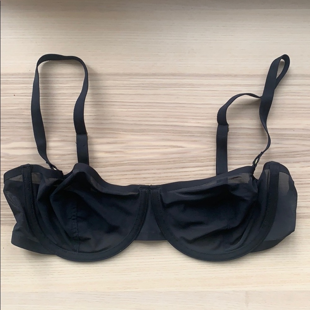CUUP The Balconette Bra | Size 36C | Black